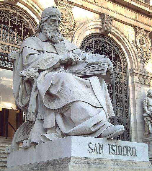 Statue Isidoro de Séville 